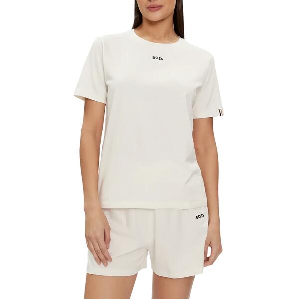 Γυναικείο T-shirt Βοss Ci White 50510322-119