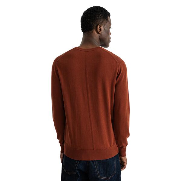 Ανδρικό Πουλόβερ Calvin Klein Ls Supima Cotton Crewnk Cherry Mahogany LV040BM343-XWI