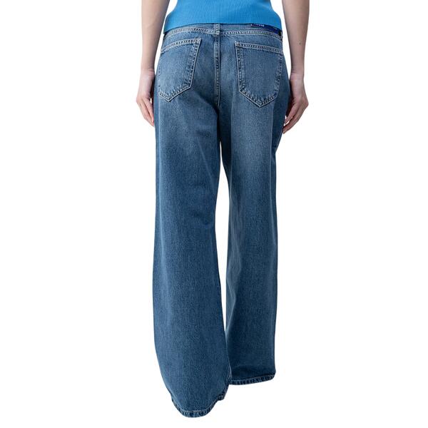 Γυναικείο Jean Karl Lagerfeld Klj Mr Relaxed Denim Washed Dark Blue A2W10044-1CM
