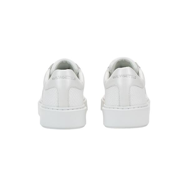 Αντρικά Sneakers Karl Lagerfeld Rsg Band Python Low White Lthr KL52221P-011