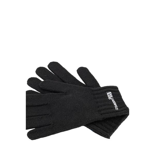 Γυναικεία Γάντια Karl Lagerfeld Essential Logo Black 246J3601-J101