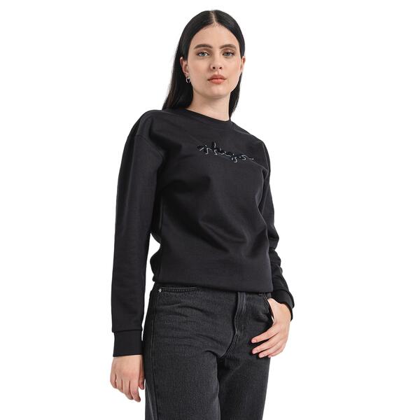 Γυναικείο Φούτερ Hugo Εasy Crew 5 Black 50528579-001