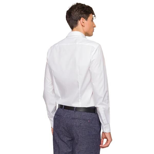 Ανδρικό Πουκάμισο Tommy Hilfiger White TT0TT01936-100