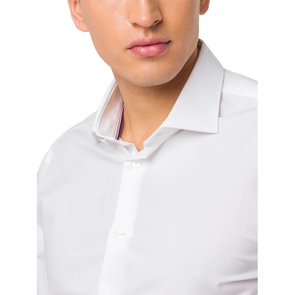 Ανδρικό Πουκάμισο Tommy Hilfiger White TT0TT01936-100