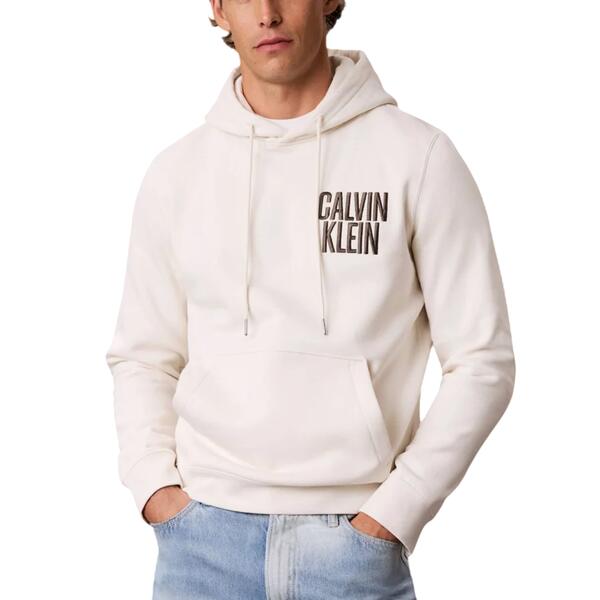 Ανδρικό Φούτερ Calvin Klein Ls 350Fleece Eu Bold Ho Tofu LV04RH247G-YAS