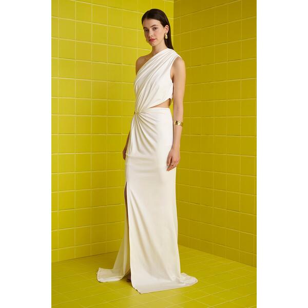 Γυναικείο Φόρεμα My T Wearables Off White S23T1310-OFF_WHITE