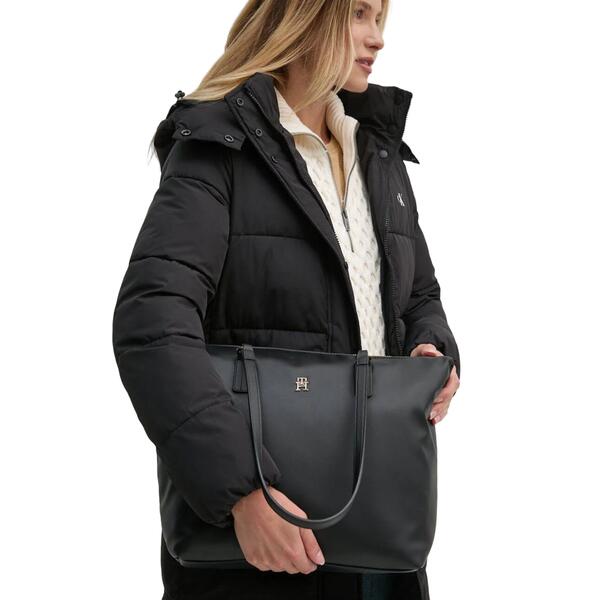 Γυναικεία Τσάντα Τommy Hilfiger Poppy Reform Tote Black AW0AW16477-BDS