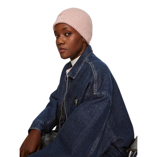 Γυναικείο Σκουφάκι Calvin Klein Thick Embroidery Beanie Gray Morn K60K612321-PCJ