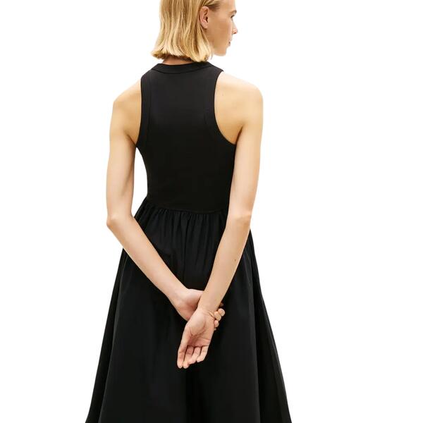 Γυναικείο Φόρεμα Tommy Jeans Tjw Rib Poplin Tank Ext Black DW0DW22593-BDS