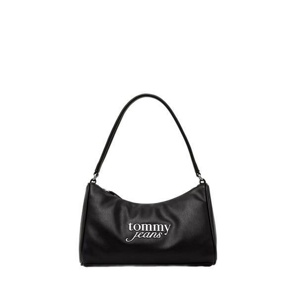 Γυναικεία Τσάντα Ώμου Tommy Jeans Tjw Bold Script Shoulder Black AW0AW19052-BDS