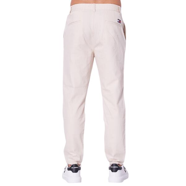 Ανδρικό Παντελόνι Tommy Jeans Tjm Isaac Hemp Blend Pant Newsprint DM0DM21368-ACG