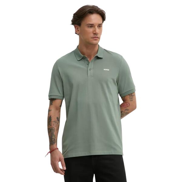 Ανδρικό Polo Hugo Donos222 Open Green 50466182-391