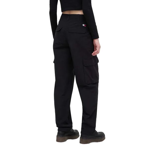 Γυναικείο Παντελόνι Tommy Jeans Tjw Harper Hr Cargo Pant Black DW0DW17769-BDS32