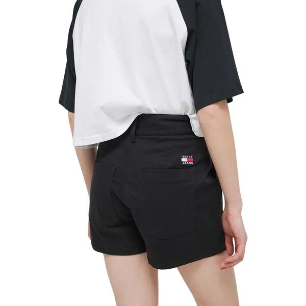 Γυναικείο Σορτς Tommy Jeans Tjw Happer Hr Short Black DW0DW17776-BDSNI