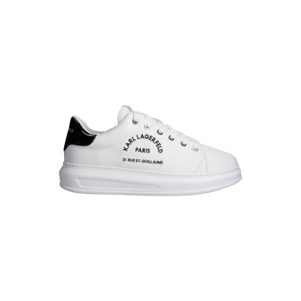 Ανδρικά Sneakers Karl Lagerfeld Kapri Metal Maison White Lthr KL52539K-011