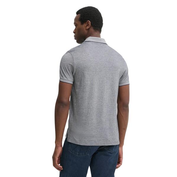 Αντρικό Polo Tommy Hilfiger Jacquard Micropattern Desert Sky White MW0MW37525-0GY