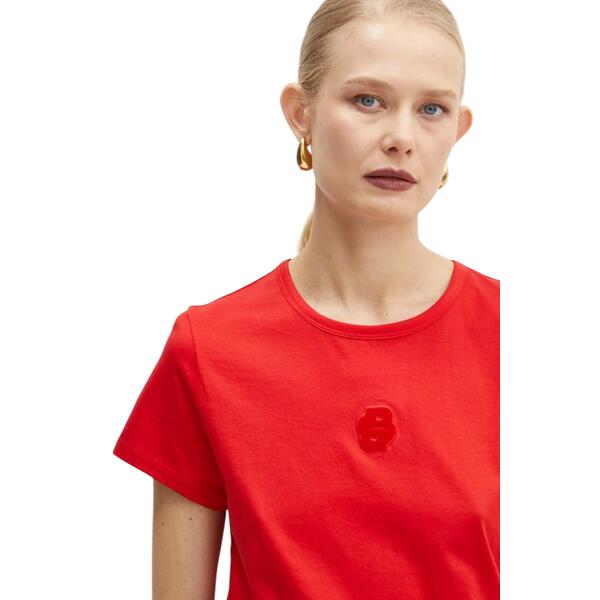 Γυναικείο T-shirt Boss Eventsa 6 Bright Red 50534800-628