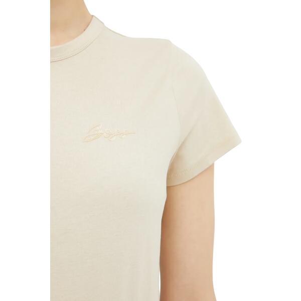 Γυναικείο T-Shirt Boss C Elogo 20 Open Beige 50541343-287