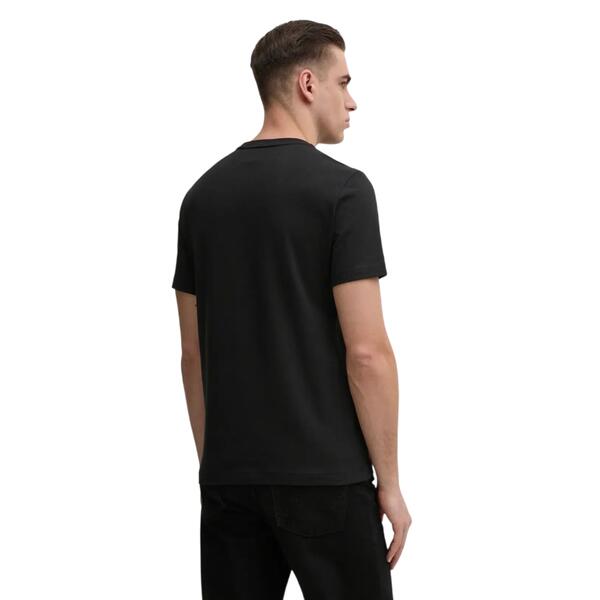 Ανδρικό Τ-shirt Calvin Klein Satin Bonded Logo Black K10K114162-BEH