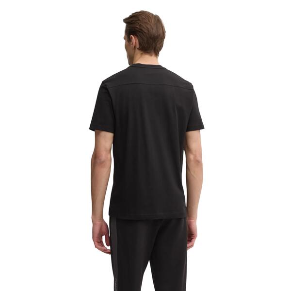 Ανδρικό T-shirt Calvin Klein Textured Embroidery Logo Black K10K114169-BEH