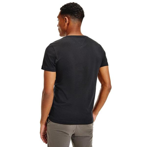Ανδρικό T-shirt Tommy Hilfiger Core Logo Tee Jet Black MW0MW11465-BAS