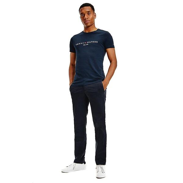 Ανδρικό T-shirt Tommy Hilfiger Core Logo Tee Sky Captain MW0MW11465-403