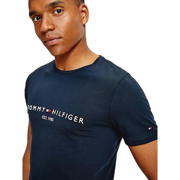 Ανδρικό T-shirt Tommy Hilfiger Core Logo Tee Sky Captain MW0MW11465-403