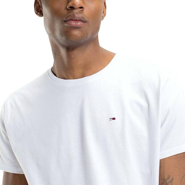 Ανδρικό T-shirt Tommy Jeans Tjm Original Jersey White DM0DM04411-100