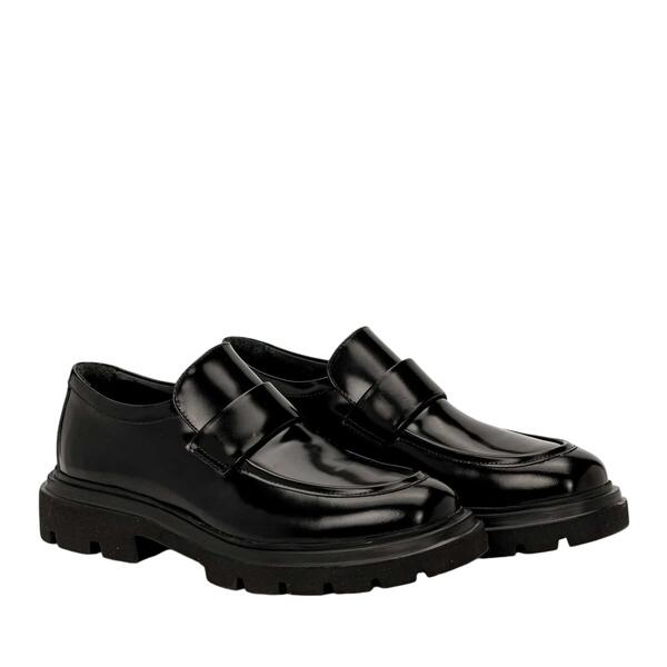 Ανδρικά Loafers Diadoch Hancrafted  Leather Black 2424-BLK