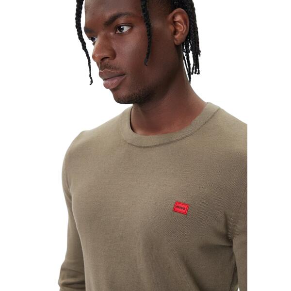 Ανδρικό Πλεκτό Hugo San Cassius-C1 Medium Grey 50475083-032