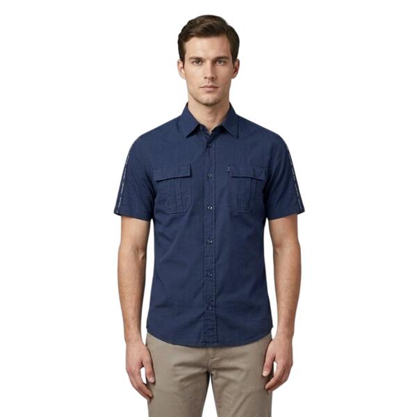 Ανδρικό Πουκάμισο Trussardi Jeans Dark Blue 524181-48