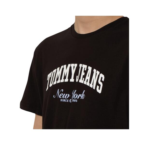 Αντρικό T-shirt Tommy Jeans Slim Varsity Pop Ext Black DM0DM20362-BDS
