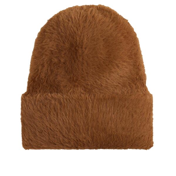 Γυναικείος Σκούφος Tommy Jeans Heritage Fluffy Beanie Pecan Nut AW0AW17900-GVP