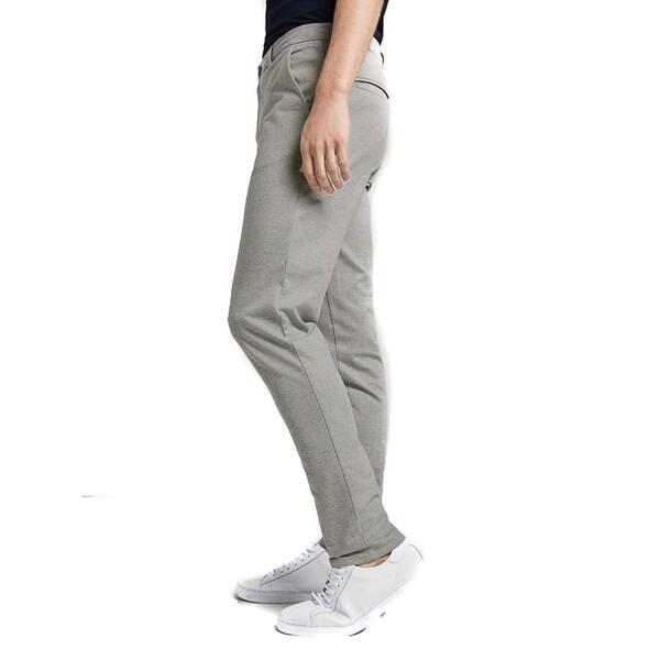 Ανδρικό Παντελόνι Tom Tailor 1st Pre 912 Slim Chino Jerse Knit Grey Melange 1018657-10784