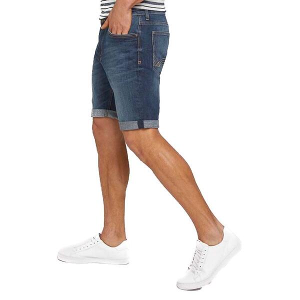 Ανδρική Βερμούδα Tom Tailor 3rd 105 Mid Stone Blue Grey Denim Dark Stone Wash Denim 1025047-10282