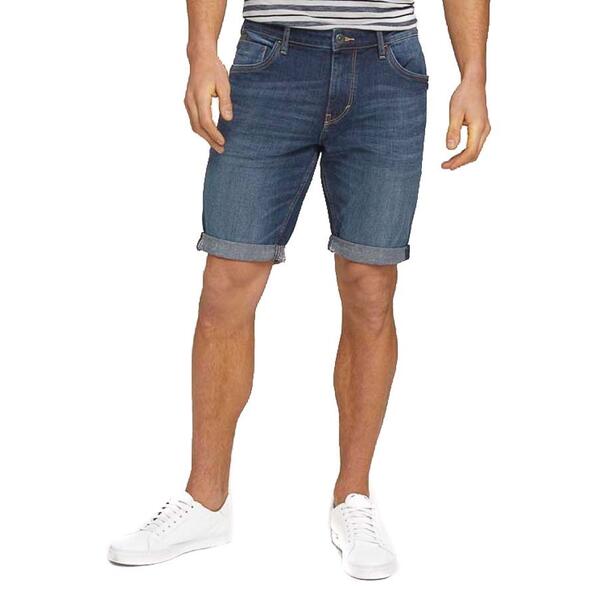Ανδρική Βερμούδα Tom Tailor 3rd 105 Mid Stone Blue Grey Denim Dark Stone Wash Denim 1025047-10282