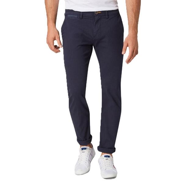Ανδρικό Παντελόνι Tom Tailor 907 Overdyed Structured Captain Blue 1013806-10668