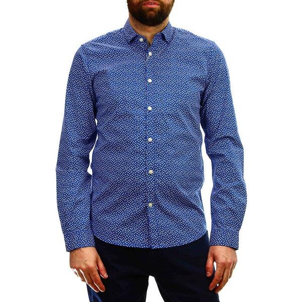 Ανδρικό Fitted Stretch Shirt Men Casual 1008594031-16231