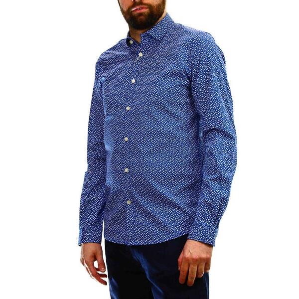 Ανδρικό Fitted Stretch Shirt Men Casual 1008594031-16231
