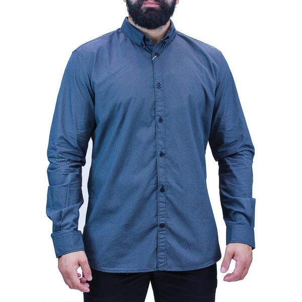 Tom Tailor Floyd Printed Shirt in Dark Grey TT0AP2055705091000-2740