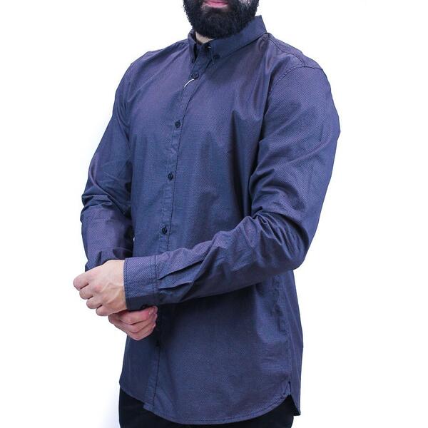 Tom Tailor Floyd Printed Shirt in Red/Blue TT0AP2055705091000-2983