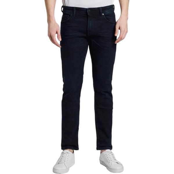 Ανδρικό Παντελόνι Tom Tailor 1st Pre 912 Slim Piers Blue Black Denim 1012477-10170
