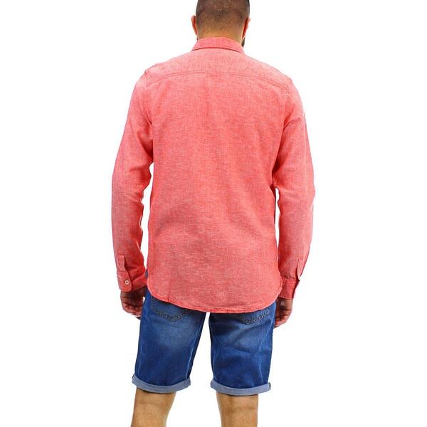 Ανδρικό Πουκάμισο Tom Tailor Ray Linen Cotton Shirt L1008935031-16296