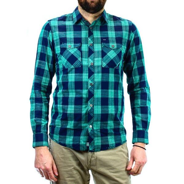 Ανδρικό Πουκάμισο Tom Tailor Ray Slub Check Shirt L1007931006-15763
