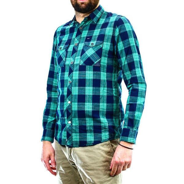 Ανδρικό Πουκάμισο Tom Tailor Ray Slub Check Shirt L1007931006-15763