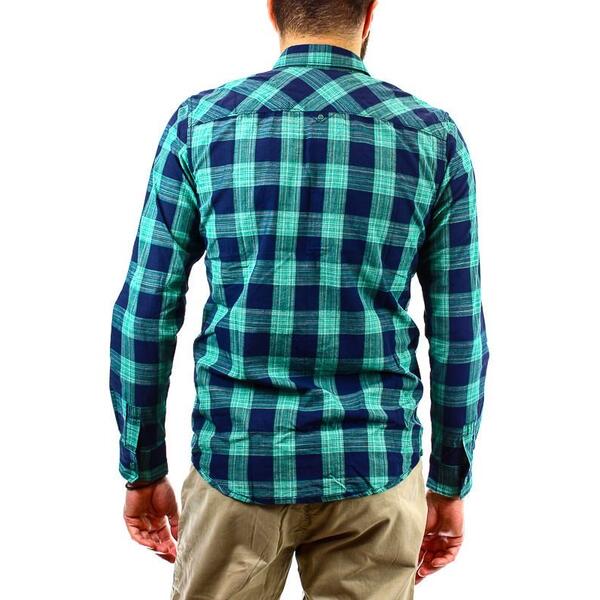 Ανδρικό Πουκάμισο Tom Tailor Ray Slub Check Shirt L1007931006-15763