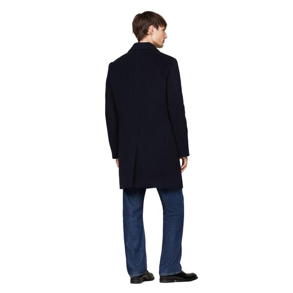 Αντρικό Παλτό Tommy Hilfiger Dc Wool Mix Desert Sky MW0MW36611-DW5