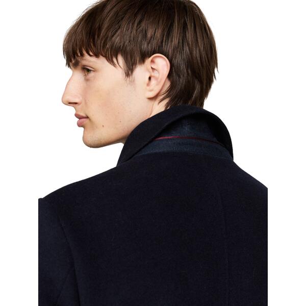 Αντρικό Παλτό Tommy Hilfiger Dc Wool Mix Desert Sky MW0MW36611-DW5