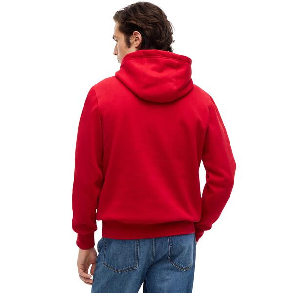 Ανδρικό Φούτερ Tommy Hilfiger Hilfiger Stack  Reg Fleece Hoodie Medium Red MW0MW44937-XLD
