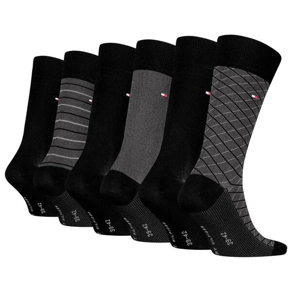 Ανδρικές Κάλτσες Tommy Hilfiger Sock 6p Tin Giftbox Birdeye Black 701235373-002